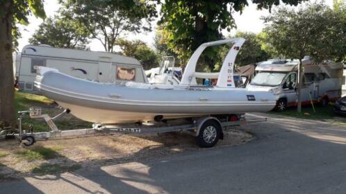 Excellent Ribboot 550 incl Yamaha 70F 4 takt Bouwjaar 2014