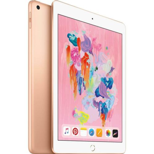 EXCLUSIEF iPad 9,7 128GB Wifi4G 2018 Goud vanaf 0,01 OPOP