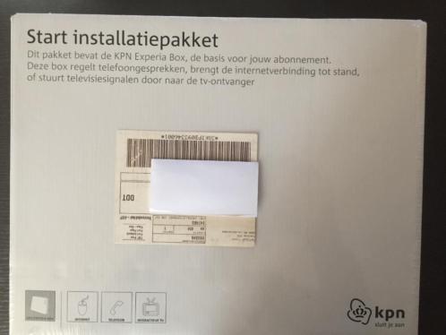 Experia Box KPN Start Installatiepakket