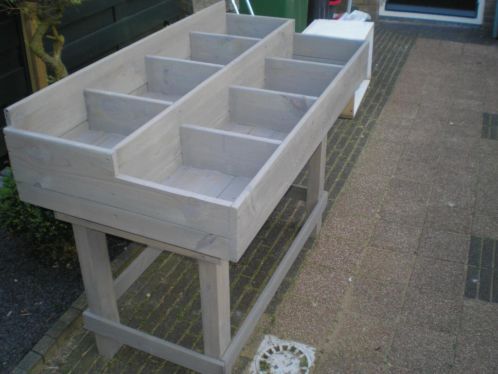 Extra grote moestuinbak