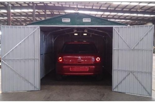 Extra grote schuur garage onderhoudsvrij 3 x 6 m