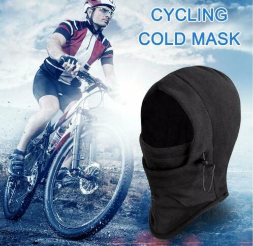 Extra warme gezichts beschermer onder motor helm (bivak)
