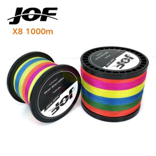 Extreme Sterke JOF PE 1000 m multi-color Gevlochten Vislijn