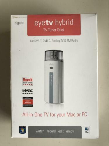 Eye tv stick voor Mac of PC