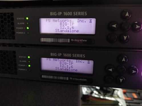 F5 BIG-IP LTM 1600 (cluster) (loadbalancers) (rails)