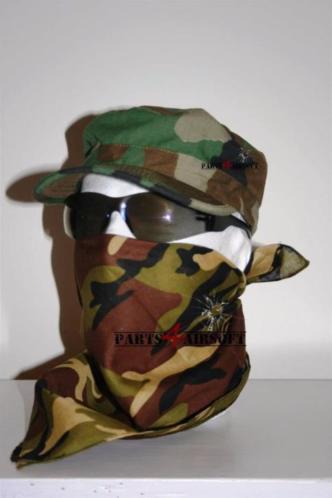 Face Wrap Camouflage Monddoek - DPM  Parts4Airsoft 11