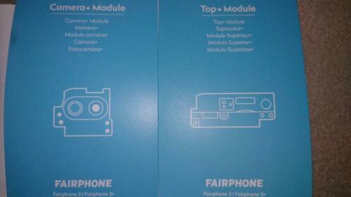 Fairphone 3 camera en topmodule