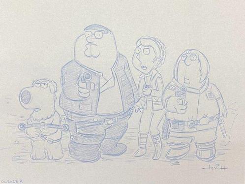 Family Guy - 1 Concepttekening van de familie - Star