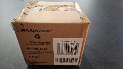 Fanatec quick release adapter (qr1) black