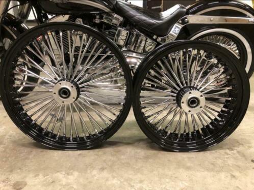 Fat Boy Lo Big Fat Spoke Set 21 en 18 inch wielen