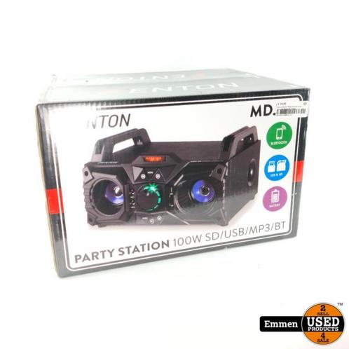Fenton MDJ95 100W Partystation op accu met Bluetooth   58