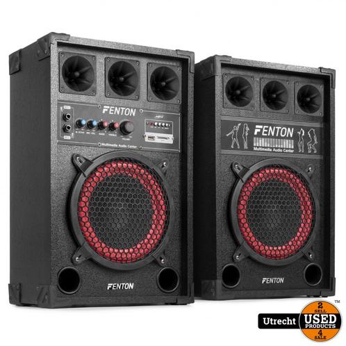 Fenton SPB-12 Actieve Speakerset 12 Inch 800W Bluetooth Spea