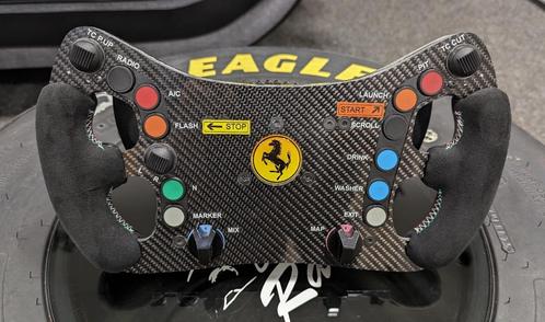 Ferrari 488 GT3 Sim Steering Wheel - New Alcantara