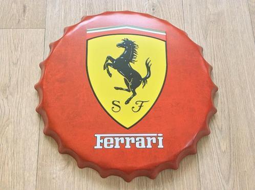 Ferrari GROOT 40 Cm Metalen Garage Reclamebord auto Bord 