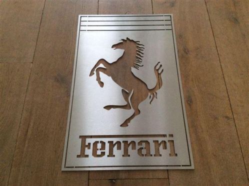 Ferrari logo RVS