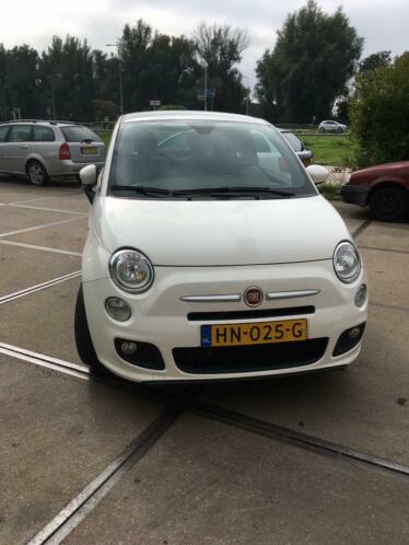 Fiat 500 0.9 80pk Twinair Turbo Dualogic 2015 Wit Automaat