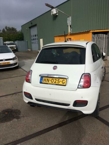 Fiat 500 0.9 80pk Twinair Turbo Dualogic 2015 Wit Automaat