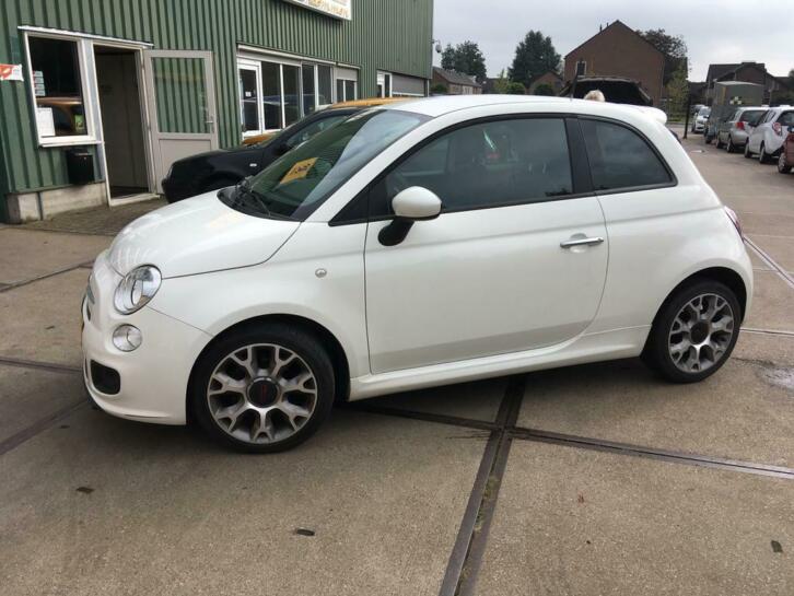 Fiat 500 0.9 80pk Twinair Turbo Dualogic 2015 Wit Automaat