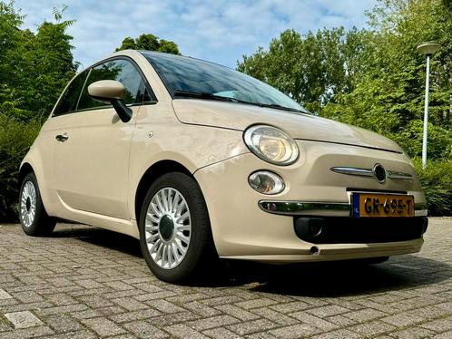 Fiat 500 0.9 85pk Twinair Turbo 2013 Bruin Cappuccino