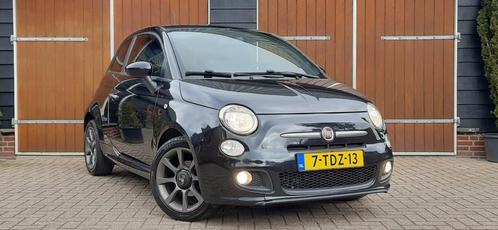 Fiat 500 0.9 TwinAir 500S, Stoere Auto, NAP, Half lederen be