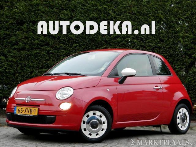 Fiat 500 0.9 TwinAir C. Ther. Airco  Half leder 
