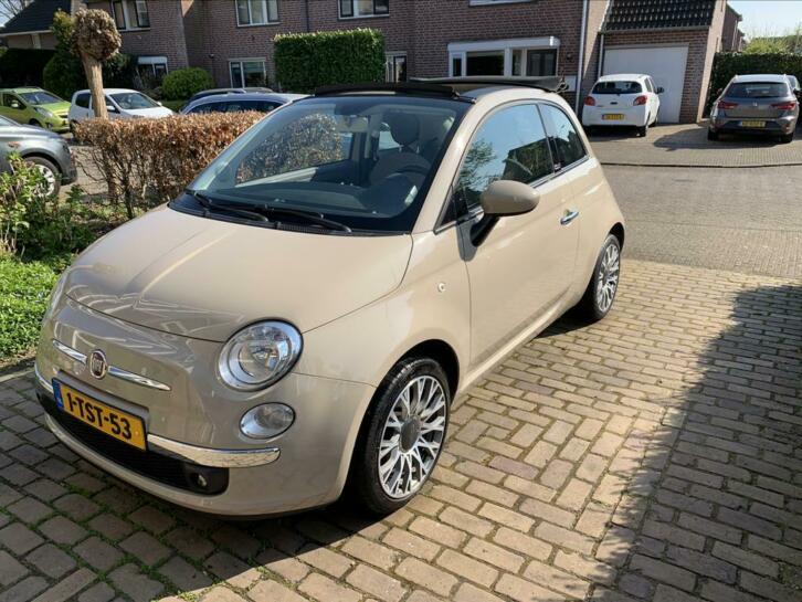 Fiat 500 0.9 Twinair Cabrio 2014 Cappuccino