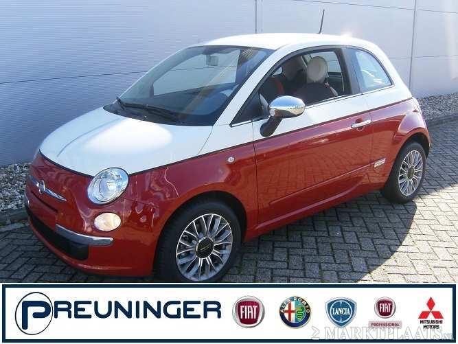 Fiat 500 0.9 TwinAir Easy 80PK BiColore Aktie prijs  Nieuwe auto 