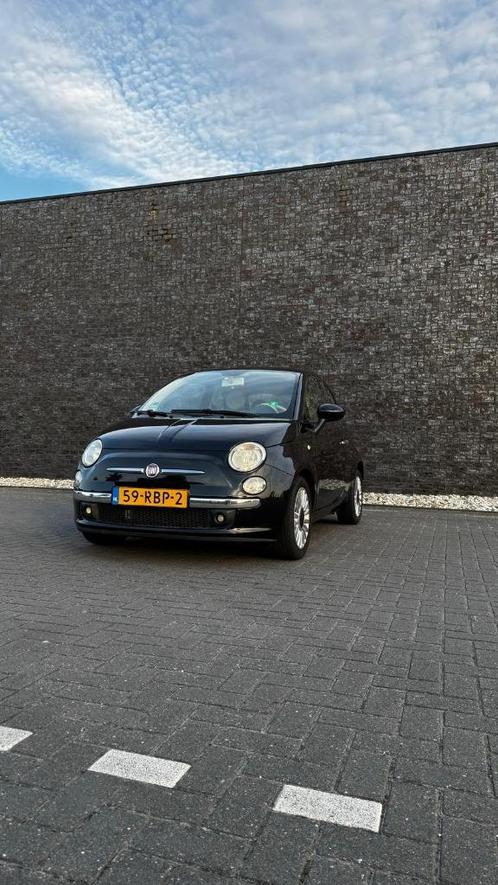 Fiat 500 0.9 Twinair Pop 2011 Zwart