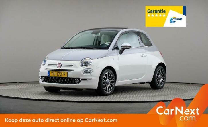 Fiat 500 0.9 TwinAir Turbo Collezione, Navigatie, Panoramada