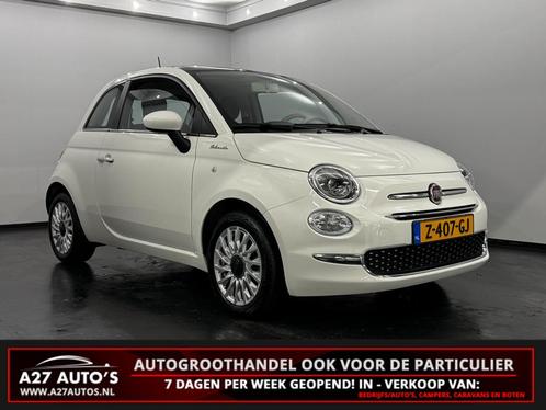 Fiat 500 1.0 Hybrid Dolcevita Half leder, Pano, Clima, Apple