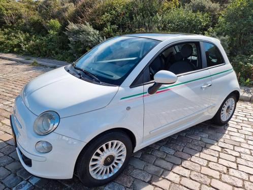 Fiat 500 1.2 AUT 2008 Wit panorama airco