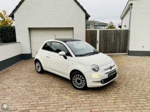 Fiat 500 1.2 automaatleernavipanoclima