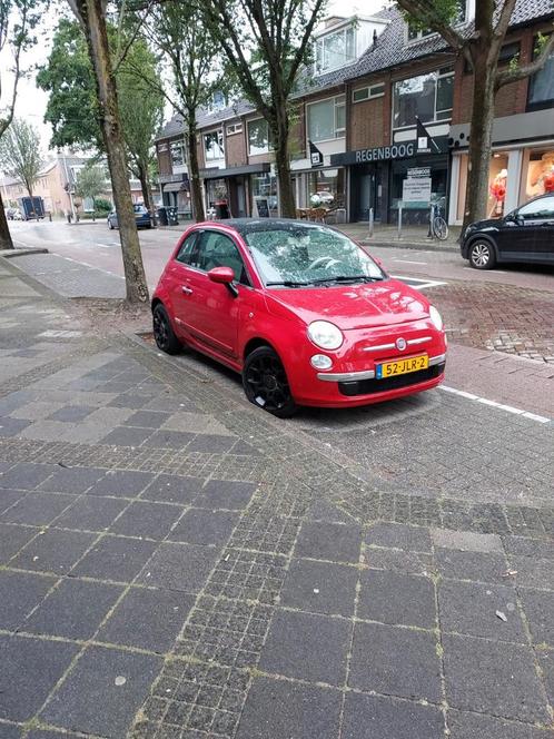 Fiat 500 1.2 C 2009 Rood airco nw apk 81000 kilometer