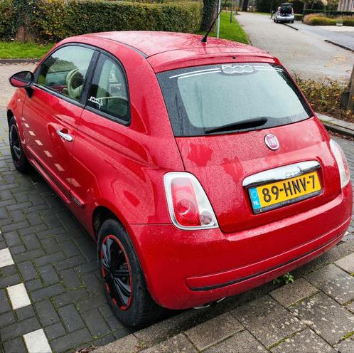 Fiat 500 1.2 C 2009 Rood -Technisch Perfect, KOOPJE