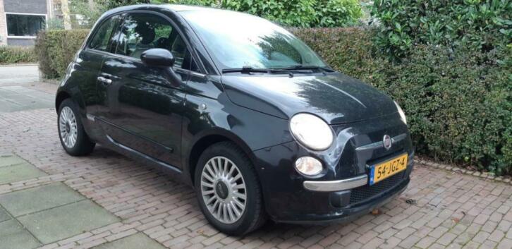 Fiat 500 1.2 C 2009 Zwart