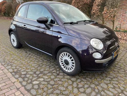Fiat 500 1.2 Lounge 2012 Paars