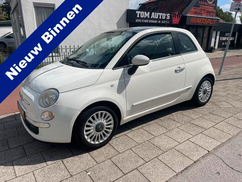 Fiat 500 1.2 Lounge AIRCO-PANORAMA-KM NAP-APK 2024