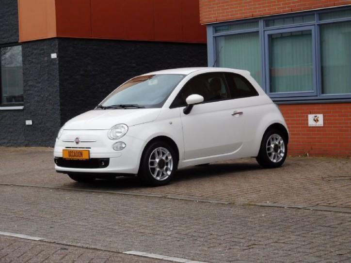 Fiat 500 1.2 Pop  Leer  LMV  Airco  Topstaat (bj 2008)