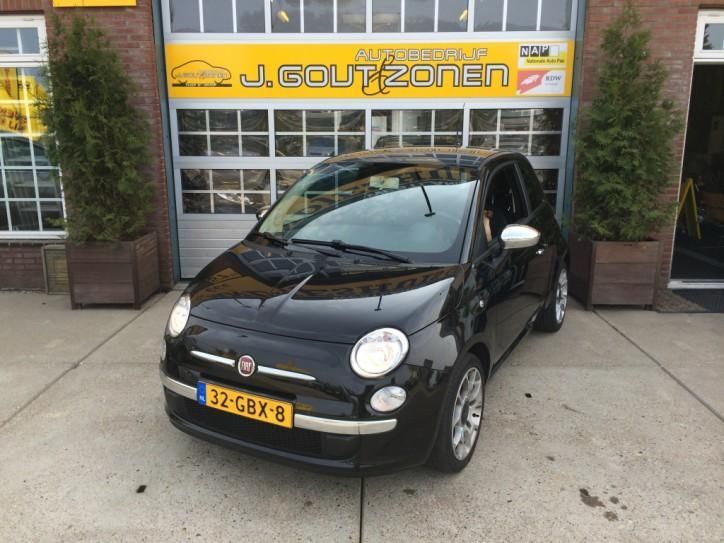 Fiat 500 1.2 Sport 68000KM Airco Navigatie (bj 2008)