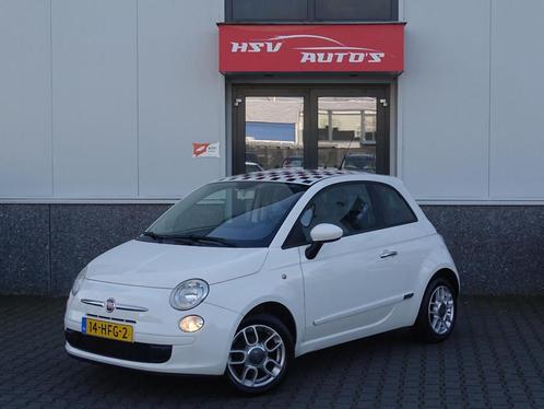 Fiat 500 1.2 Sport airco LM org NL 2008 wit