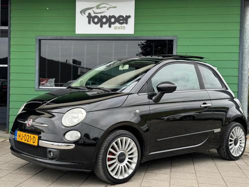 Fiat 500 1.4-16V  Sport  101PK  Open PanoDak  Airco 