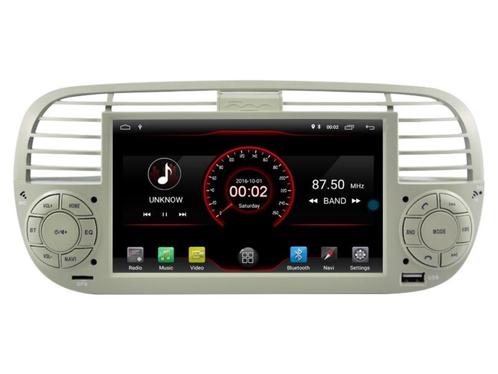 Fiat 500 Android 13 Navigatie Radio Auto CarPlay DAB WiFi