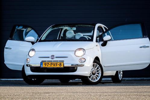  Fiat 500 C 1.2  LOUNGE  AUTOMAAT  Lederen Bekleding 