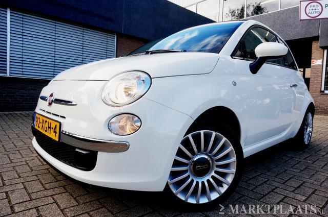 Fiat 500 C 1.2 sport cabrio LeerPDCAircoCityUSBBTNAPInclusief BTW 