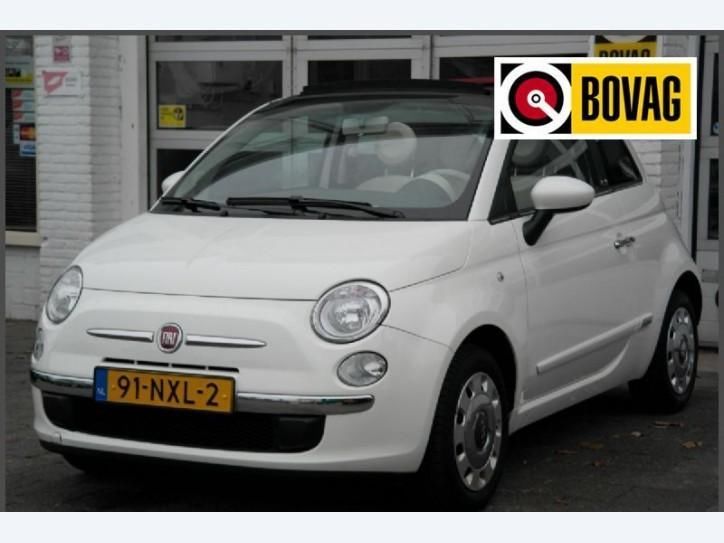 Fiat 500 C Cabriolet Automaat Airco PDC Dealer onderh Zeer n