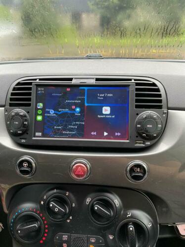 Fiat 500 CarPlay Android 10 navigatie BluetootH USB WiFi