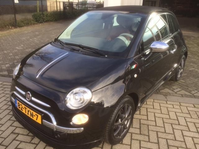 Fiat 500 full option 0.8 C 2012 Zwart