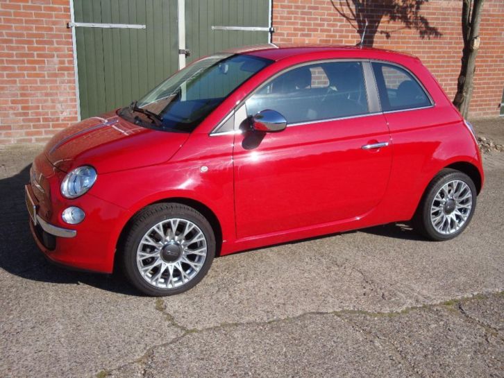 Fiat 500 Twinair PopStar Lounge IN NIEUWSTAAT 