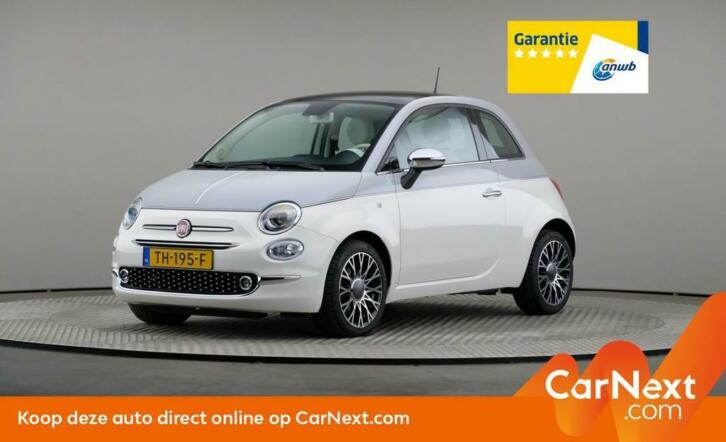 Fiat 500 TwinAir Turbo 80 Collezione, Airconditioning, Panor