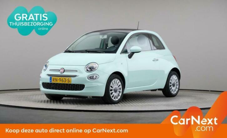 Fiat 500 TwinAir Turbo 80 Lounge, Airconditioning, Panoramad